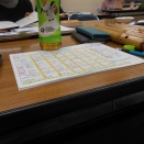 水曜民謡会・尺八フリーランス出張4/22の巻。尺八伴奏17曲。今週日曜日（4/26）「おさらい会」だ！