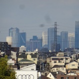 『川崎市宮前区から見た六本木、スカイツリー』の画像