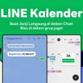 Fitur Baru LINE: LINE Kalender, Atur Jadwal Langsung dari Chat!
