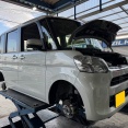 滋賀オートライフハノ　ダイハツ「タント」(LA600S)の車検＆整備とオイル交換