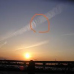 富士山上空に地震雲！　目撃情報多発！　地震の予兆か？