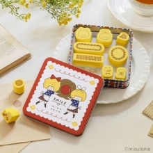 【新刊情報】mizutamaのクッキーみたいなはんこと缶のセットBOOK