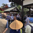 『～右京天空マップを作る会主催～ 伝説の鳴滝と朱山七陵を参詣するコース 【参加人数３４人 スタッフ６人】 主催者七海薫子さん、人気講師 加納敬二先生暑い中お疲れ様でした！ 』の画像