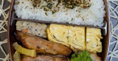 玉子焼き甘すぎに気が付いた～夫のお弁当745