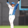 日本ハム古川裕大 1.000(4-4) 3二塁打 3打点 2犠飛 OPS2.417