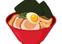 ニューヨーク、ラーメンと餃子で約4700円