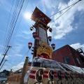 あばれ祭り新造キリコ