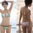 ◆【マン肉・尻肉】元フジアナ渡邉渚がエロいビキニ尻を食い込ませるｗｗｗ