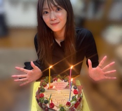 2025.10.26 櫻坂46 田村保乃 27ちゃい blog誕生日ケーキ