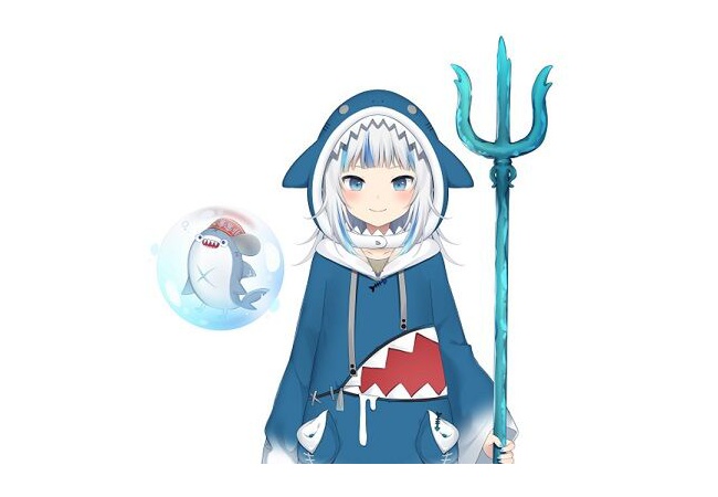 サメちゃんことGawr Gura（がうる・ぐら）さん、キズナアイを抜いてVTuberチャンネル登録者数一位に