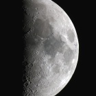 『雲間に浮かぶ上弦の月と月面X達 ☆彡』の画像