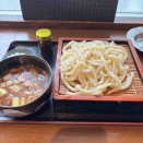 信濃路の肉汁うどん