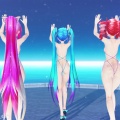 【MMD R-18】ベノム - Venom / Vocaloid Micro Bikini【紳士】