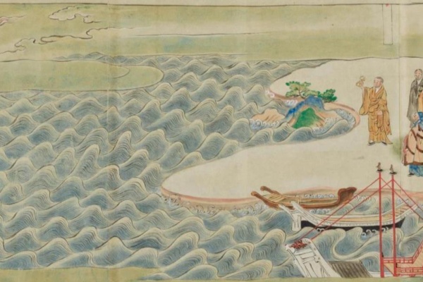 高野大師行状図画　第七 美術品・アンティーク・コレクション 高野大師行状図画 第七