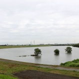 『全グラウンド水没 水位はなお上昇中です』の画像