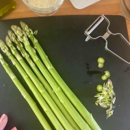 群馬県産アスパラガスのソテー　パルミジャーノ風味【PR】