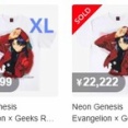 GEEKS RULE NEON GENESIS EVANGELION × GEEKS RULE SILKSCREEN PRINTING T SHIRT "Misato""Asuka""Rei"