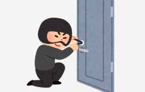 年末に空き巣被害に遭ったX民、とんでもない方法で玄関のドアから侵入される⋯