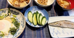 週末ご飯は特売魚