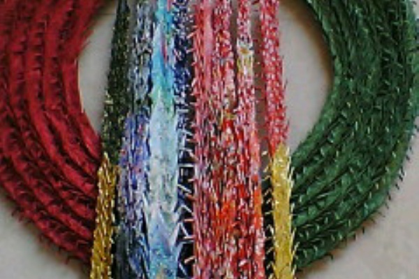 千羽鶴のリース Yumiのだいありぃ