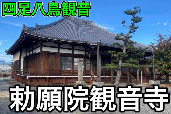 四日市市】貴重な四足八鳥観音が安置される勅願院観音寺 : おかぴーの