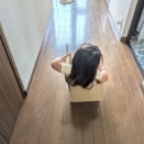 孫守りの１日。咳が出る。