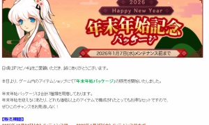 2026年は福袋ではなく「年末年始パッケージ」🐎ランダムボックスがない