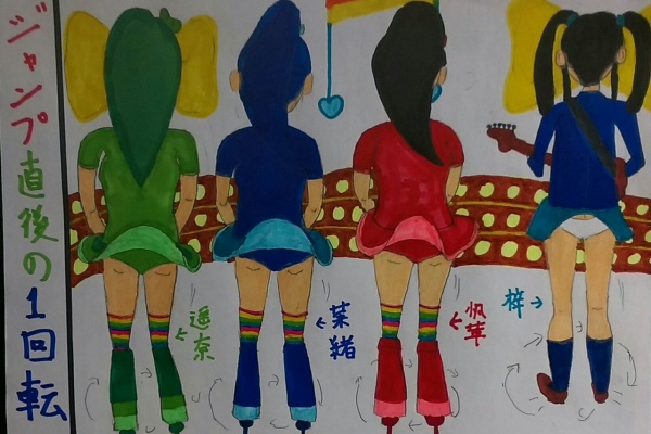 ちょっと変わったかがりびのイラスト チームしゃちほこ 4