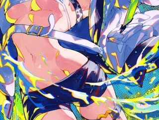 【FGO】Mika Pikazoさんの水着なぎこさんイラスト！！　水着なぎこさん最高にかわいいです！