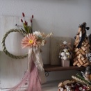 *100均のフェイクフラワーでクリスマスからお正月まで使えるリメイク*