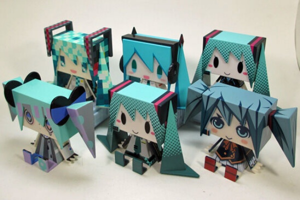 Happyくじ 初音ミク G賞 グラフィグabs 全5種 Secret1種 すずろぐ2nd