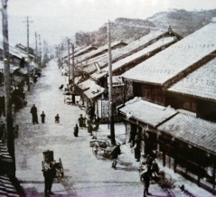 往時の揖斐川町繁栄を伝える古写真