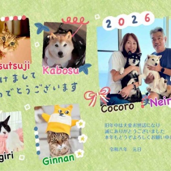 あけましておめでとうございます(^^)やっと冬眠から覚めました！