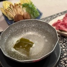 普段の日のしゃぶしゃぶの夜ごはん