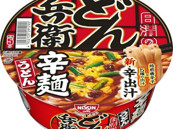 【1,939円】日清食品 どん兵衛 辛麺 81g×12個がセール特価