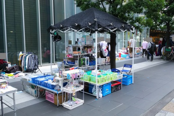 おらが村村長の いろいろやってます フリーマーケット