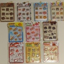 だいすきおやつのぷくっとシールBC チロルチョコ ぷくぷくたい アルファベットチョコレート よっちゃん ポテトスナック ビッグカツ
