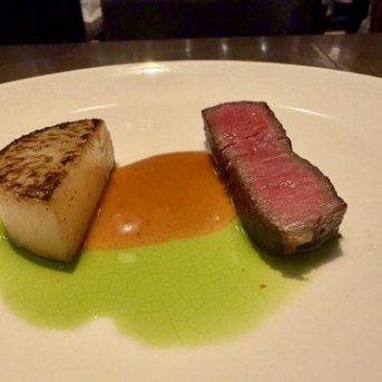 ホテルリソルトリニティ那覇さんでゴ・エ・ミヨ掲載料理を食す
