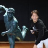 日本ハム・宮西　９００登板記念の等身大立像お披露目に「感無量」　１０００試合登板にも意欲