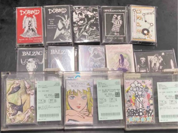 日本人PUNKを中心に中古カセットも入荷!!