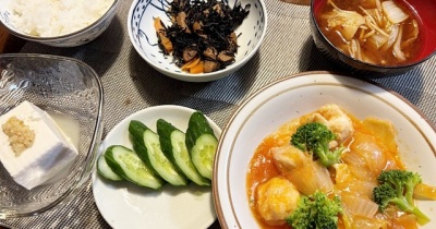 Amazon誤配でもない？＆ムネ肉とキャベツのケチャップ煮