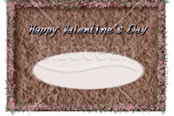 大人のバレンタインカード 無料テンプレートダウンロード