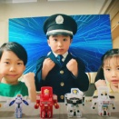 ◆　ハッピーセット　特装合体ロボ ジョブレイバー「司令官はキミだ！」　平垣内優希くん　上條依慈ちゃん　長谷謙伸くん　マクドナルド　CM　2025年7月　◆