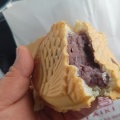 行きつけのたい焼き屋さんでおやつ！いつでもアツアツ焼きたて薄焼きたい焼きを出してくれる鯛焼き鯛喜であずきとじゃがコロ！(鯛喜16回目)