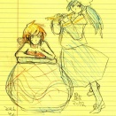 落書きの三種盛り合わせ