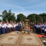 『村の幼稚園の着工式』の画像