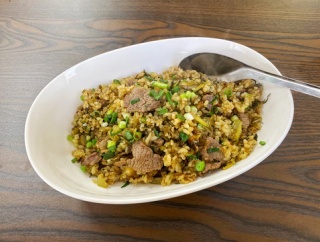 【つまみぐい】「HANOI KITCHEN（周南市）」の「ベトナム高菜チャーハン」を食べてみた！ #ハノイキッチン #チャーハン #ベトナム料理 #期間限定 #お焦げ #周南市 #ラーメン #つけものいし