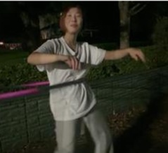 【ニコ生】人気生主・かなた　PHP騒動がなんぼのもんじゃい！ 深夜公園フラフープ美女
