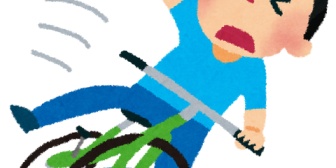 自転車で通り抜けようとしたら車がバック駐車してきてぶつかり転んだ。体が痛いがそのまま帰った…