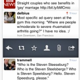 『twitterの公式アプリ、最新バージョンに☆1つ評価が462件【湯川】』の画像
